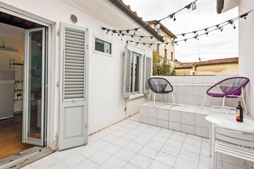Bright House With Terrace In Santa Croce Apartment Firenze Bagian luar foto