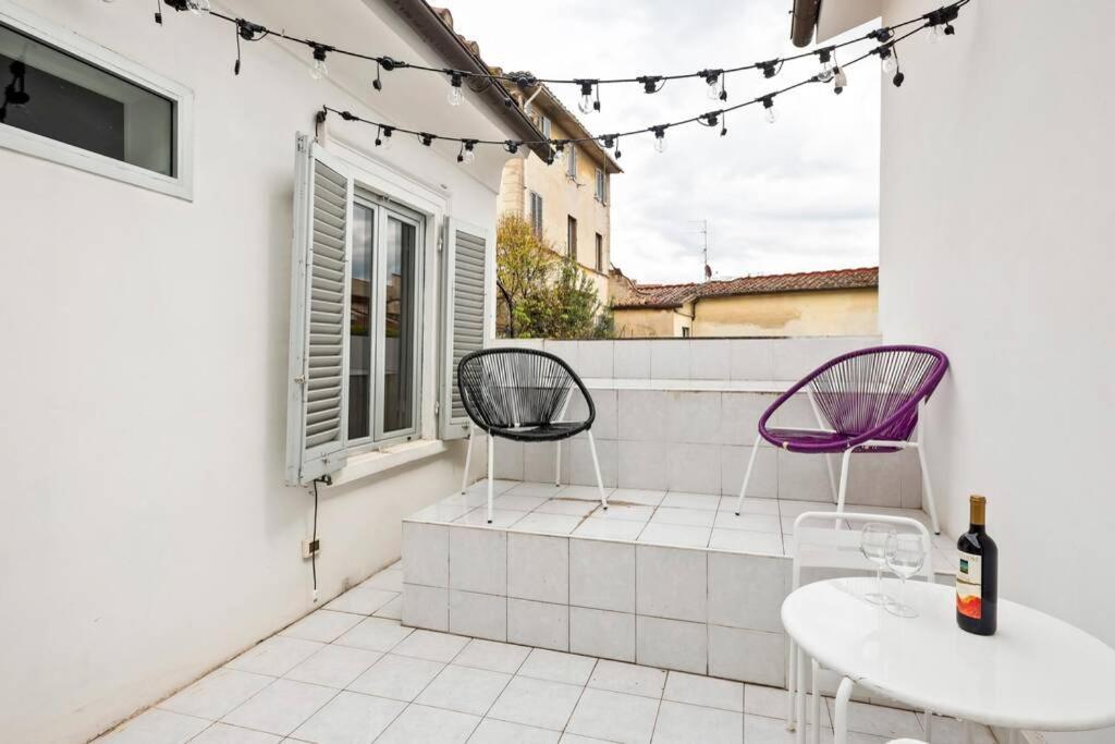 Bright House With Terrace In Santa Croce Apartment Firenze Bagian luar foto